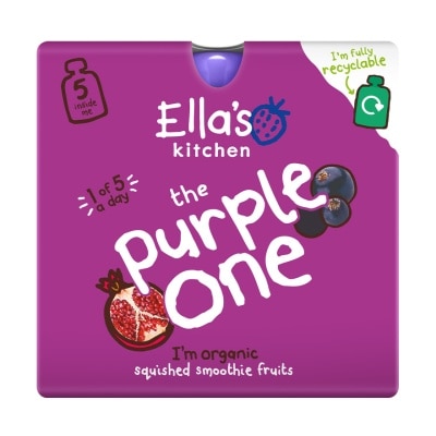 ELLA'S KITCHEN - 有机盒装紫色杂果蓉 90克 image