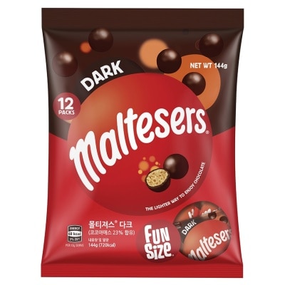 MALTESERS 黑朱古力分享装144克