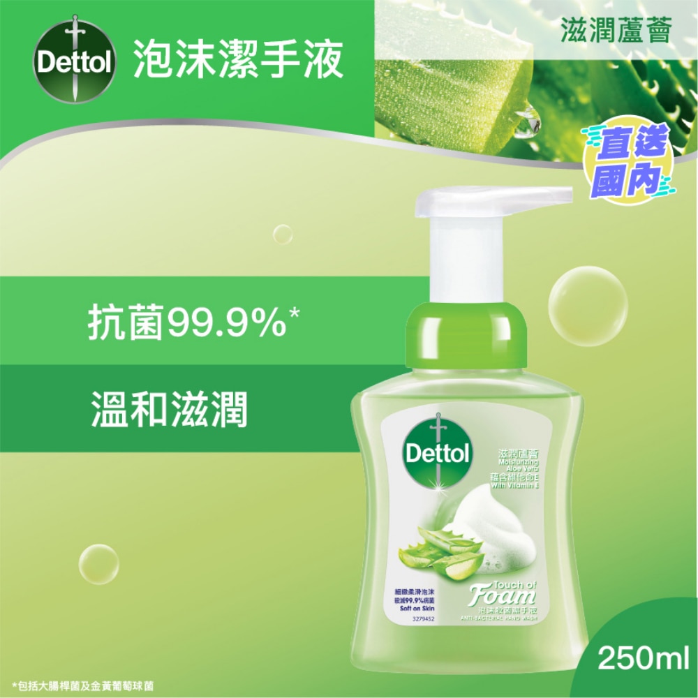 滴露滋潤蘆薈泡沫潔手液250ml