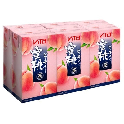 VITA 維他日式蜜桃茶飲品6包裝