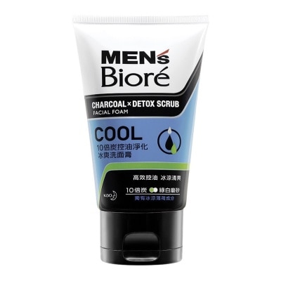 BIORE Men's Biore Charcoal Detox Cool 100g