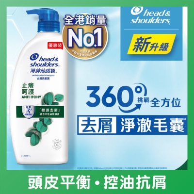 HEAD & SHOULDERS - 海伦仙度丝去屑洗发露 止痒呵护 950g
