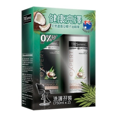 TRESEMME - TRESemme Shampoo+Conditioner 750ml+750ml - Botanique Restore & Shine