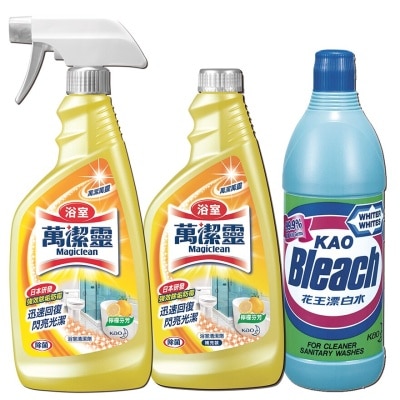 MAGICLEAN 浴室（柠檬）送漂白水套装