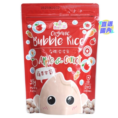 宝宝百味 韓國有機波波米蘋果甘荀 38g