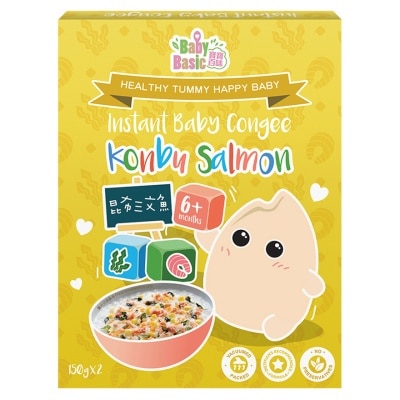 寶寶百味 即食米米粥昆布三文魚
