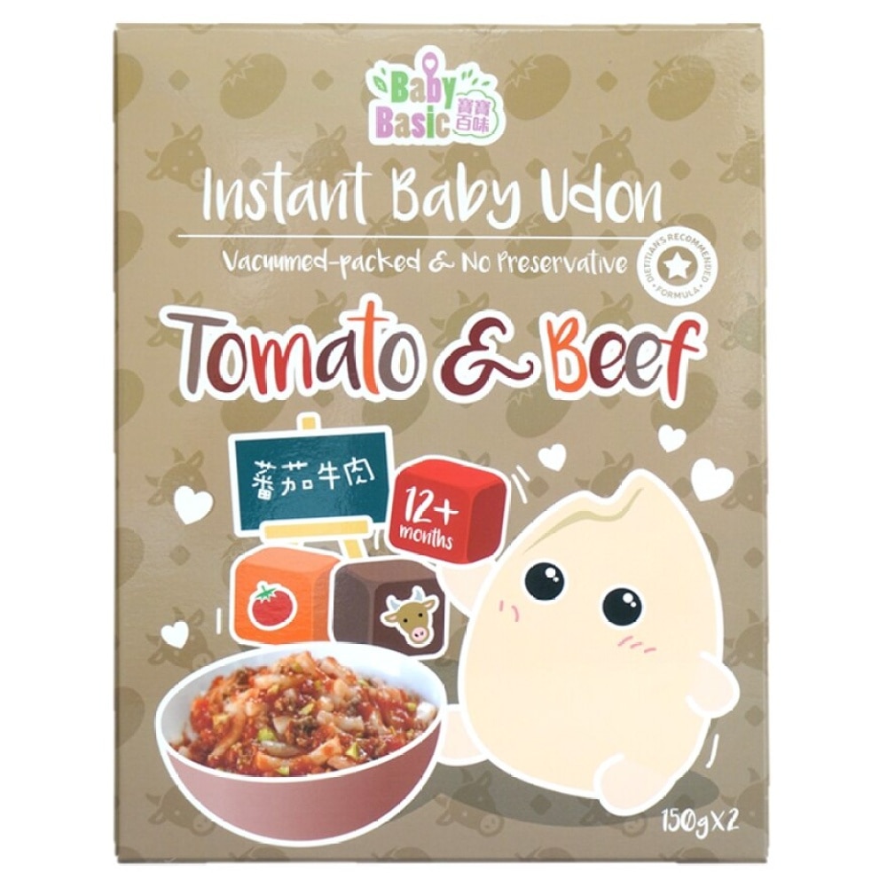 INSTANT BABY UDON(TOMOTO & BEEF)