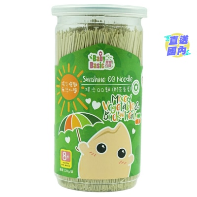 宝宝百味 阳光QQ面-野菜荞麦