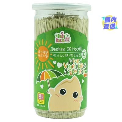 BABY BASIC Sunshine QQ noodle (Mixed Vegetable & Buckwheal)