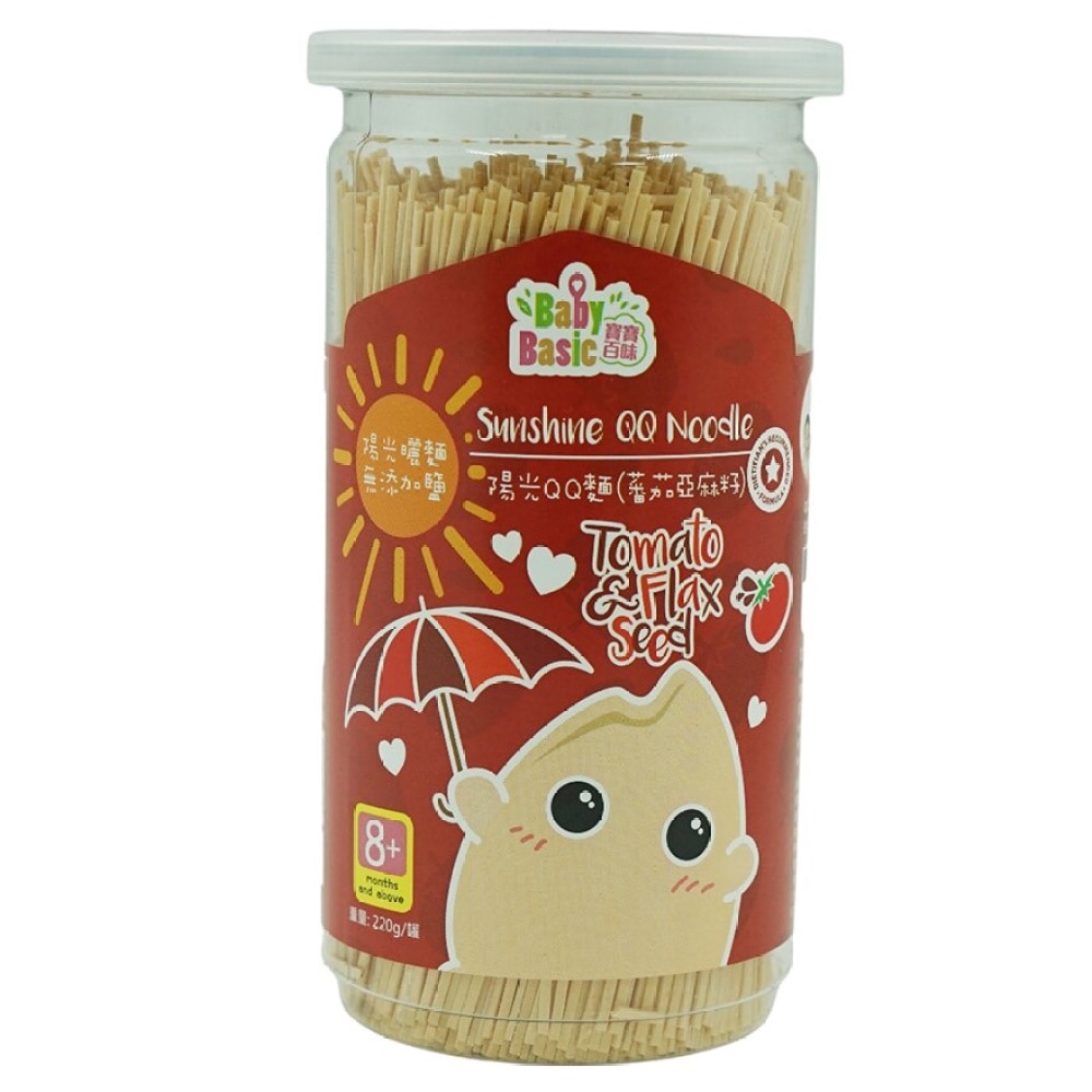 Sunshine QQ noodle (Tomato & Flax seed)