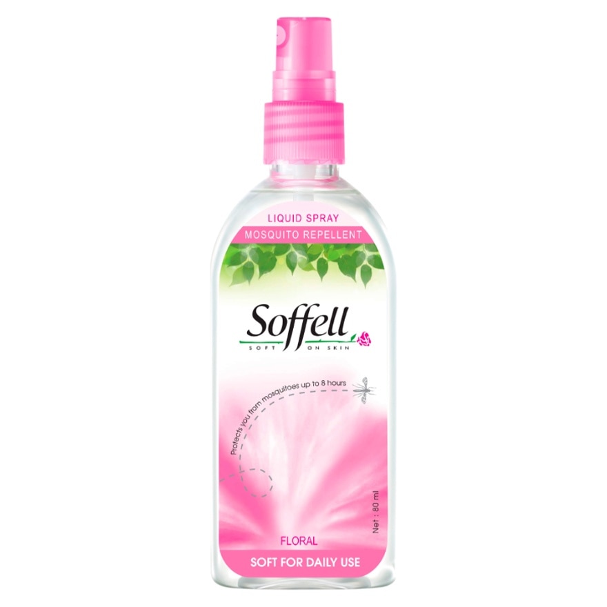 SOFFELL MOSQUITO REPELLENT 80ML FLORAL
