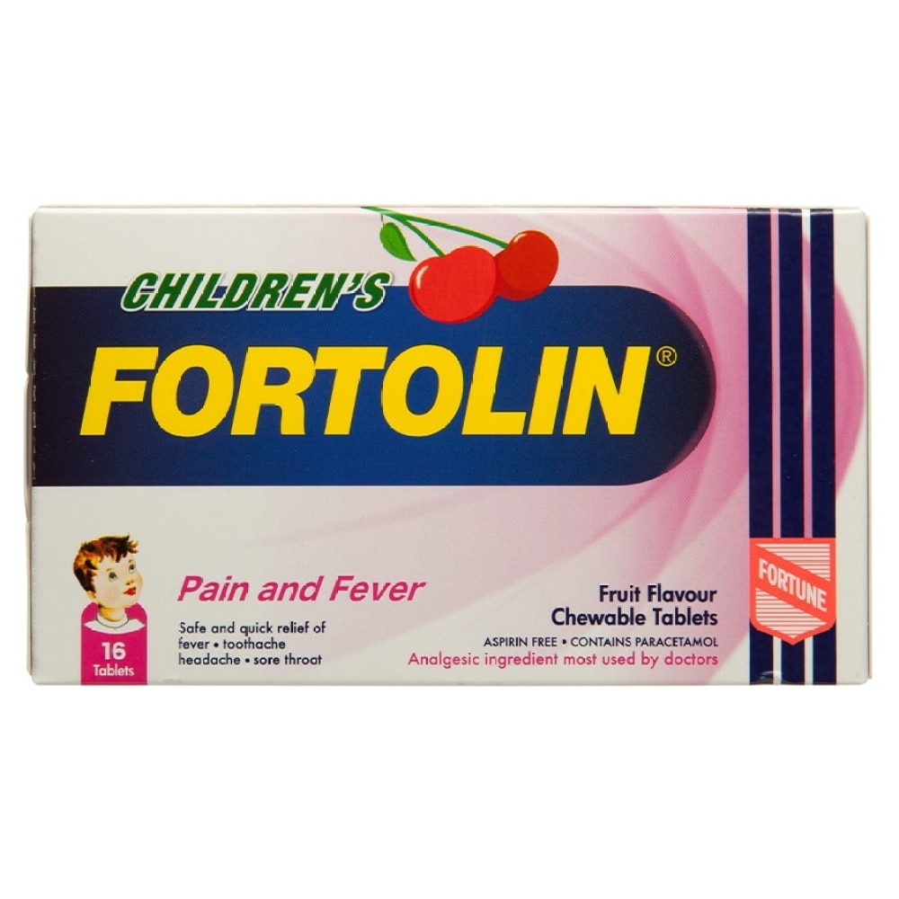 CHILDREN’S FORTOLIN CHEWABLE 16S