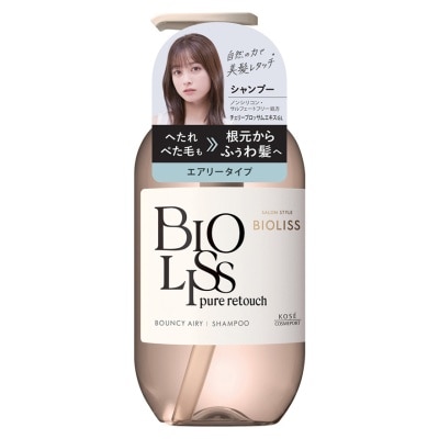 BIOLISS KOSE BIOLISS PURE RETOUCH BOUNCY AIRY SHAMPOO 480ML