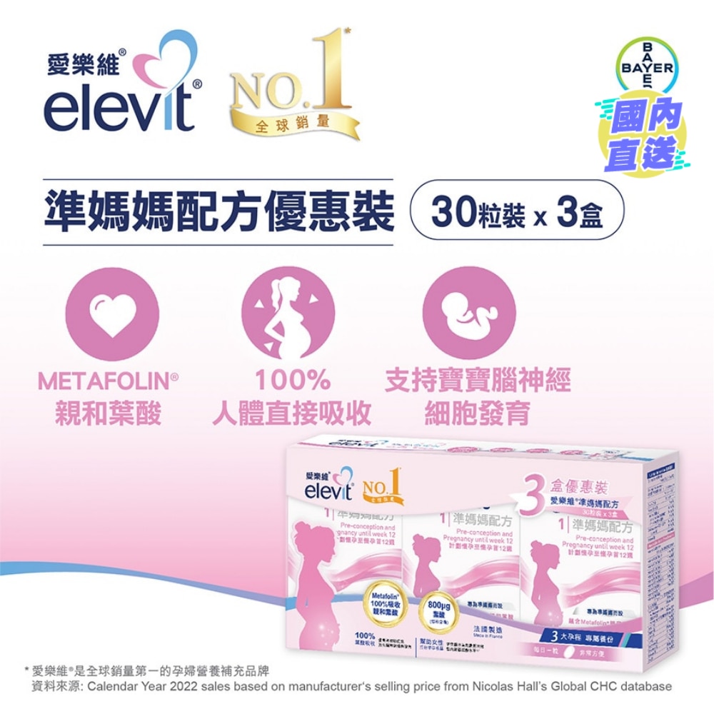 Pronatal 30s tripack