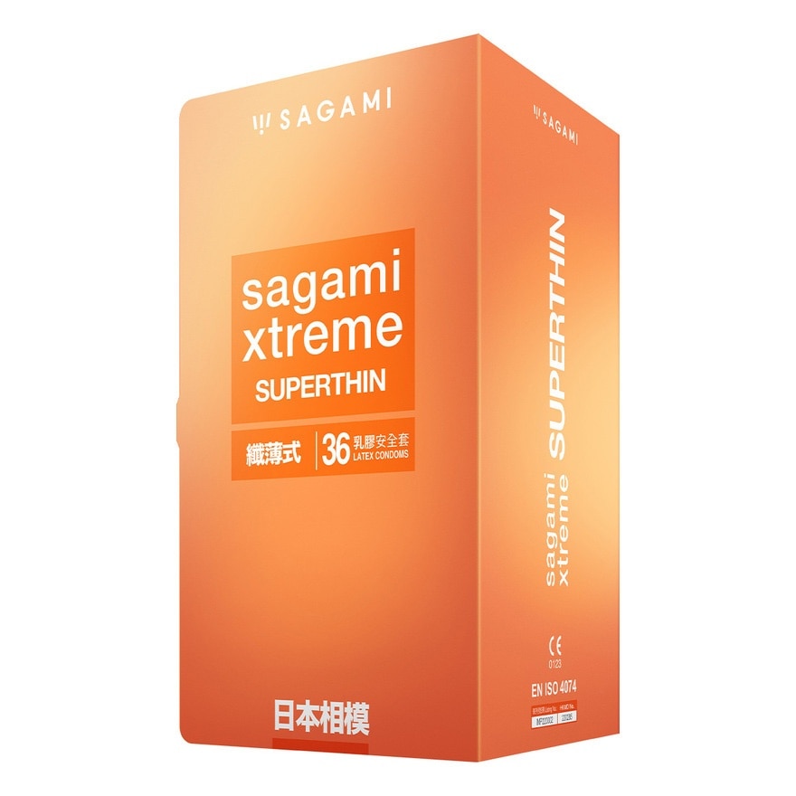 Sagami Xtreme Superthin 36's Pack Latex Condom