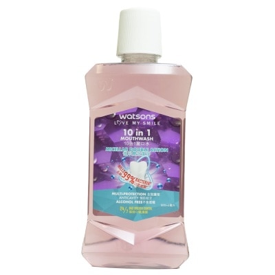 WATSONS 10 IN 1 MOUTHWASH 500ML