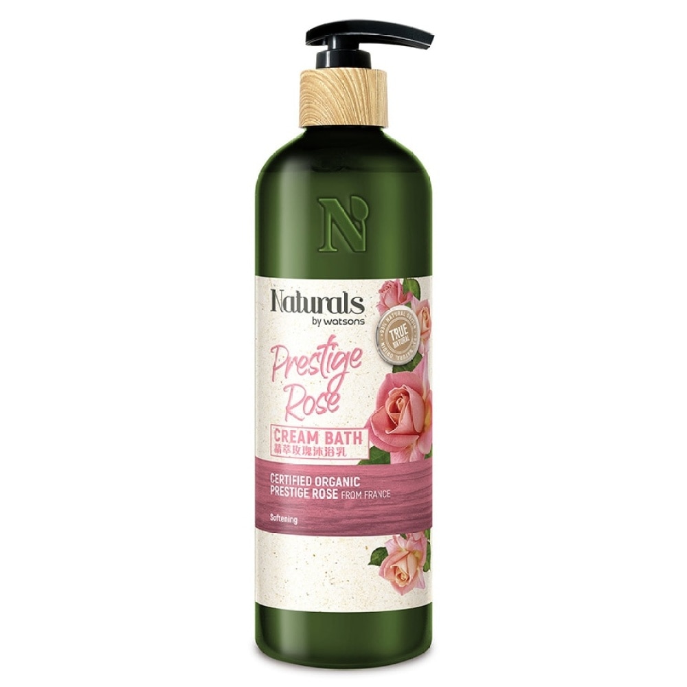 PRESTIGE ROSE CREAM BATH 490ml