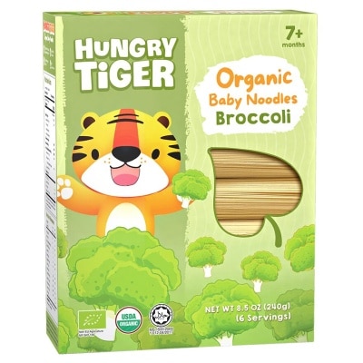 HUNGRY TIGER - Hungry Tiger有機西蘭花嬰兒麵240克 image