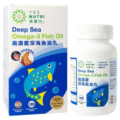 YESNUTRI YESNUTRI OMEGA-3 FISH OIL 100s