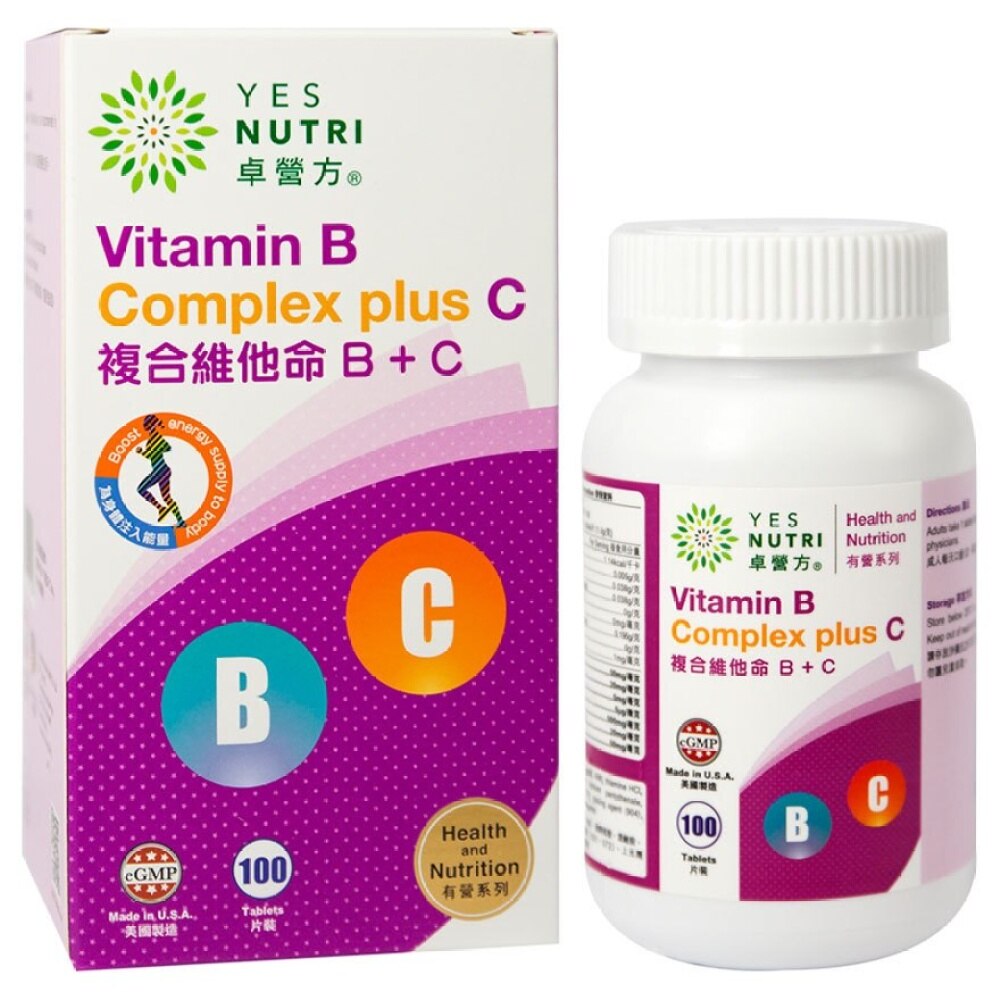 卓營方複合B+C 100粒