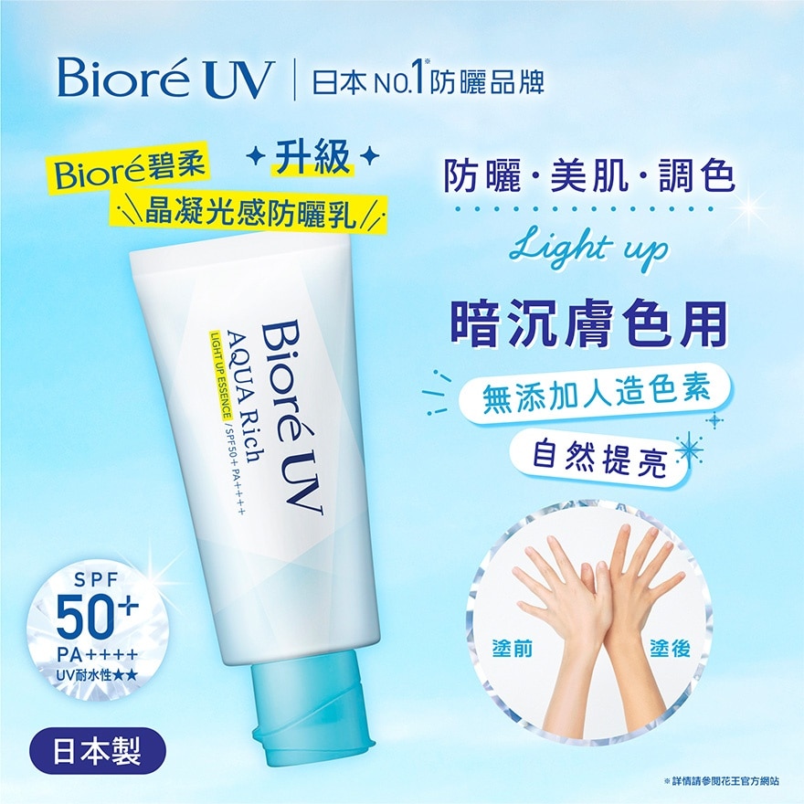 碧柔晶凝光感防曬乳 70g