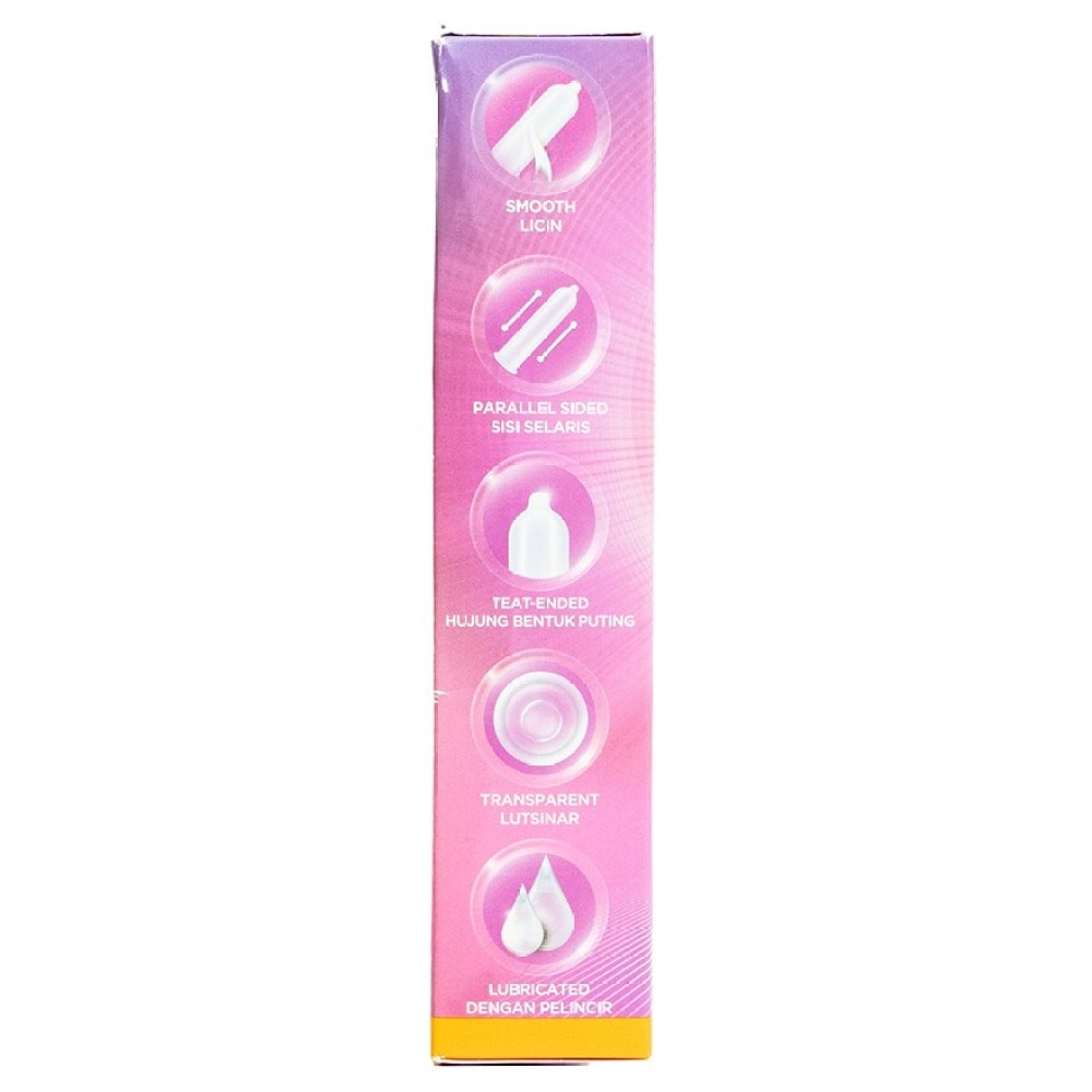 HYPERTHIN NATURAL RUBBER LATEX CONDOM ZERO UNSCENTED 10'S