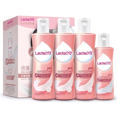 LACTACYD LACTACYD PRO SENSITIVE  250ML X3