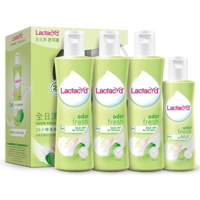 LACTACYD LACTACYD ODOR FRESH  250ML X3