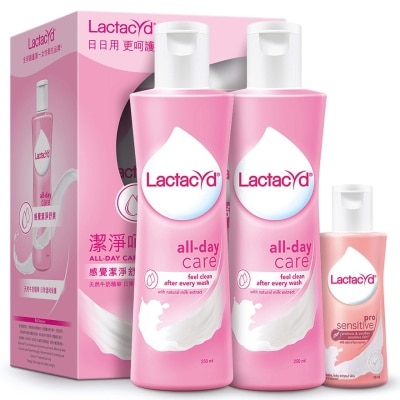 LACTACYD LACTACYD ALL DAY CARE  250ML X2