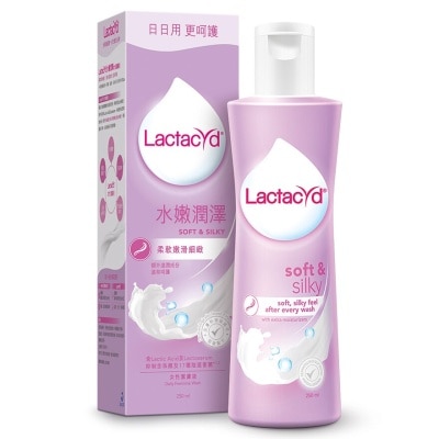 LACTACYD LACTACYD SOFT AND SILKY  250ML X1