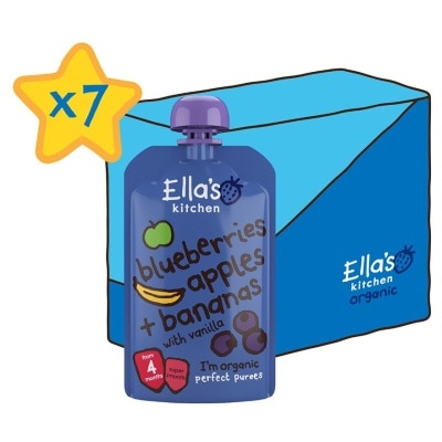 ELLA'S KITCHEN Blueberries, apples & bananas 120G  7