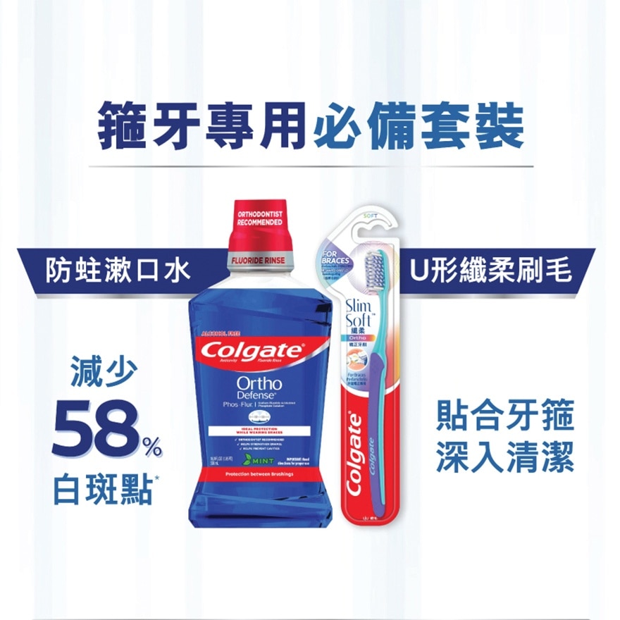 [Professional Oral Care] Phos-Flur Ortho Defense Mouthwash (Random Delivery)