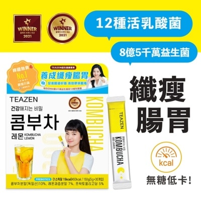 TEAZEN TEAZEN益生菌康普茶 (柠檬味) 30条装