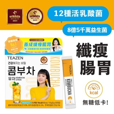 TEAZEN TEAZEN KOMBUCHA (CITRON) 30PC