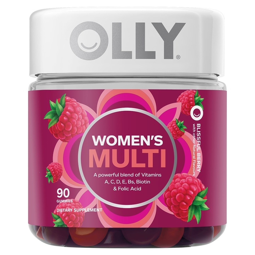 OLLY女士多元维他命营养补充软糖90粒
