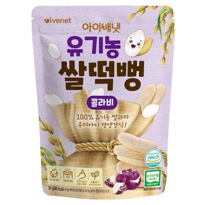 IVENET BEBE STICK RICE SNACK (SWEET POTATO) 30G