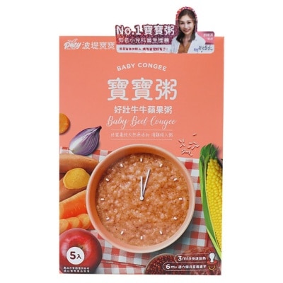 POTY BOW BOW POTY BOW BOW BABY CONGEE BEEF( 5sX150g)