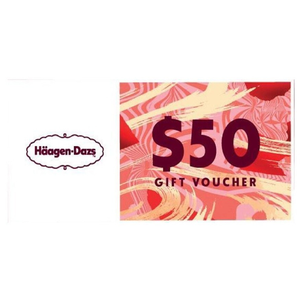 HAAGEN DAZS $50 現金券