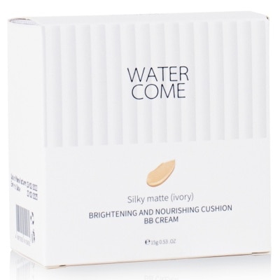 WATER COME 焕颜养肤气垫BB霜-丝柔哑光（象牙色）15g