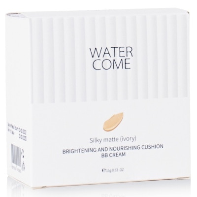 WATER COME - Brightening and Nourishing Cushion BB Cream Silky matte (ivory)15g