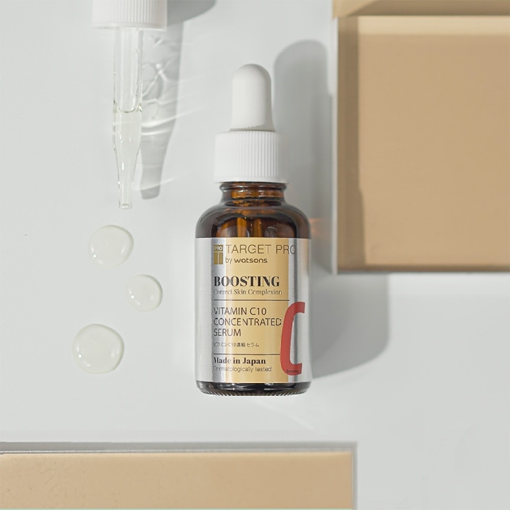 TARGET PRO BY WATSONS BOOSTING VITAMIN C10 CONCENTRATED SERUM 30ml image