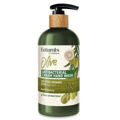 NATURALS BY WATSONS Olive Antibacterial Cream Hand Wash 400 ml