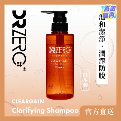 DR ZERO DR ZERO 止癢去屑防脫女士洗髮水 300ml