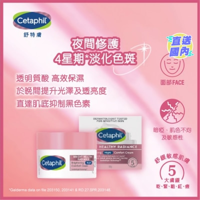 舒特肤 舒特肤透亮抗敏舒缓晚霜 50g