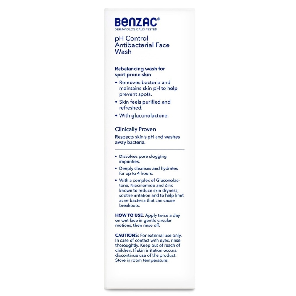 Benzac Antibacterial Wash 150 ml