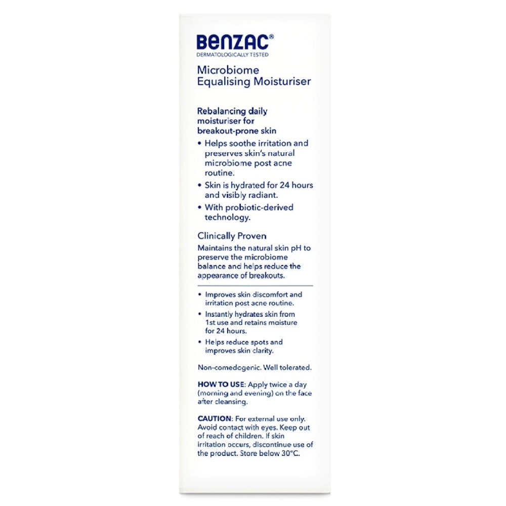 Benzac Microbiome Moisturizer 50ml