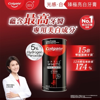 COLGATE - Optic White Pro Series 5% Highest Hydrogen Peroxide dental Whitening Toothpaste