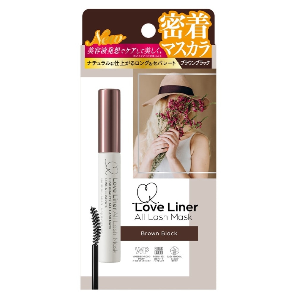 LOVE LINER ALL LASH MASK BROWN BLACK