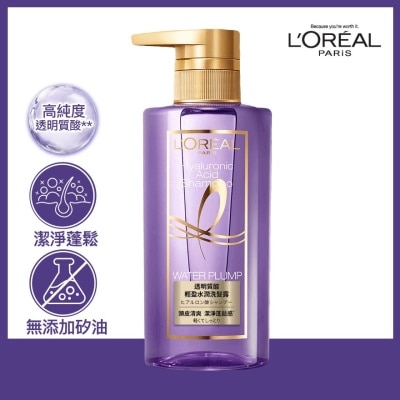 L'OREAL PARIS Hyaluronic Acid Water Plump Shampoo 440ml