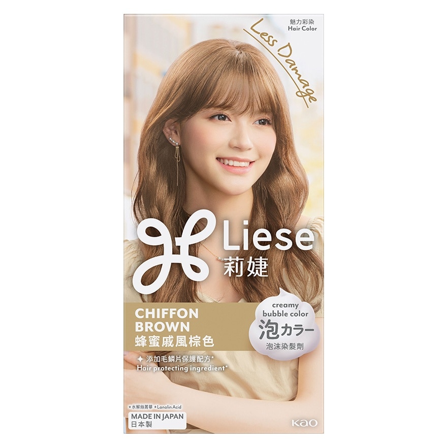LIESE CREAMY BUBBLE COLOR - CHIFFON BROWN